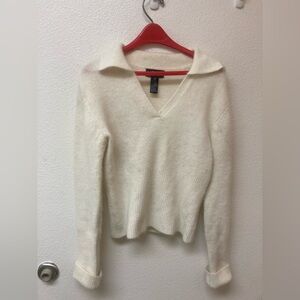 I DOLL Angora Blend Cropped Sweater (M)